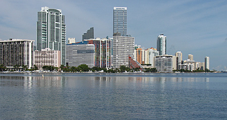 coralgables1 Coral Gables, vista do caminho a Key Biscayne