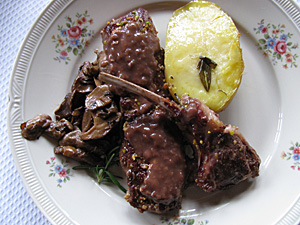 qdc-cordeiro Prato do dia: cordeiro (lombo e costeleta)