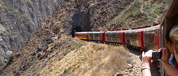O trem a Huancayo O trem a Huancayo