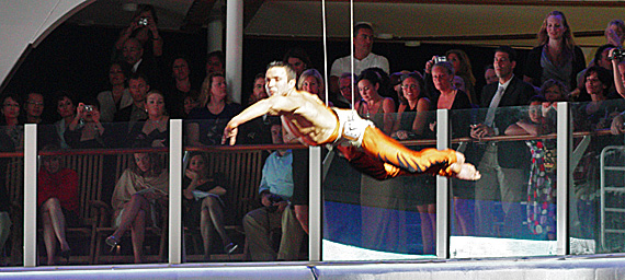 O show aquático O show aquático