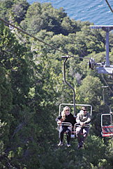 Subindo para o mirante do Cerro Campanario Subindo para o mirante do Cerro Campanario