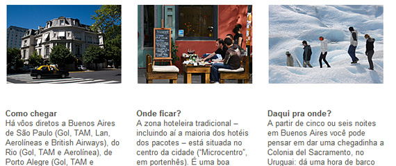 Página de Buenos Aires no VnV Página de Buenos Aires no VnV