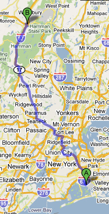 De JFK ao Woodbury De JFK ao Woodbury