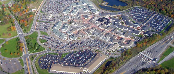 Woodbury visto do alto Woodbury visto do alto