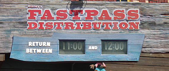Fast Pass no Magic Kingdom Fast Pass no Magic Kingdom