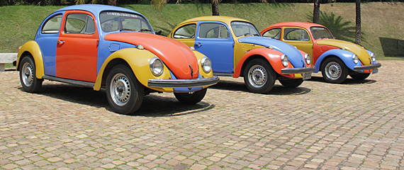 Fusquinhas no Inhotim