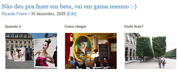 Reestreando 5 anos depois Reestreando 5 anos depois