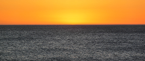 Pôr do sol em Punta del Este Pôr do sol em Punta del Este