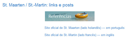 Página de links de St. Maarten/St.-Martin Página de links de St. Maarten/St.-Martin