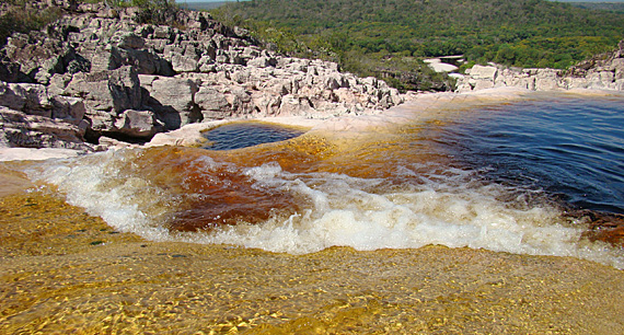 Cachoeira na Chapada Diamantina. Foto: Cibele Fabichak Cachoeira na Chapada Diamantina. Foto: Cibele Fabichak