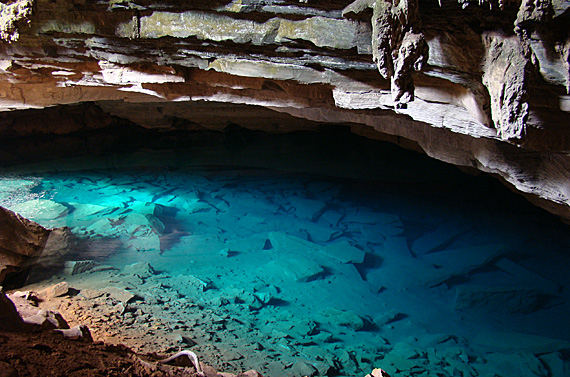 Gruta da Pratinha, Chapada Diamantina. Foto: Cibele Fabichak Gruta da Pratinha, Chapada Diamantina. Foto: Cibele Fabichak