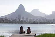 Lagoa Rodrigo de Freitas, Rio de Janeiro Lagoa Rodrigo de Freitas, Rio de Janeiro