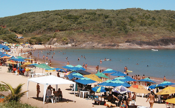 Praia da Bacutia, Guarapari
