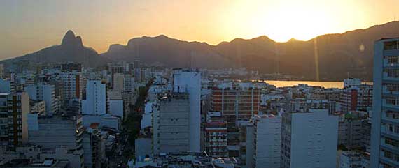 Vista do Mirante da Paz, Rio