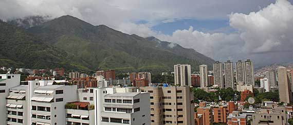 Caracas vista do hotel Pestana