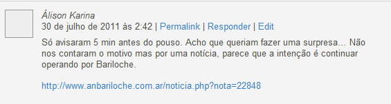 Comentário de Álison Karina Comentário de Álison Karina