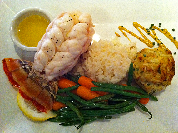 Crab cake com lagosta, Annapolis Crab cake com lagosta, Annapolis