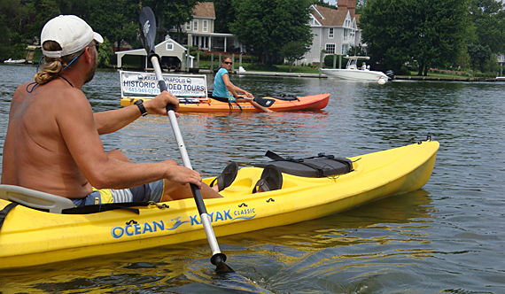 Caiaque em Annapolis Caiaque em Annapolis