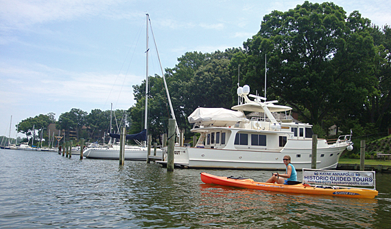Caiaque em Annapolis Caiaque em Annapolis