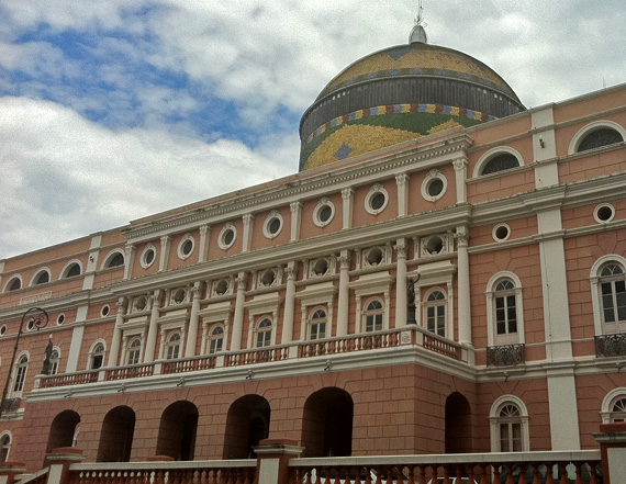 Teatro Amazonas, foto de celular...