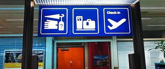Fast Baggage dos trens suíços