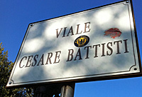 Viale Cesare Battisti??? Viale Cesare Battisti???