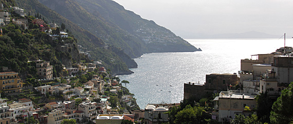 Positano vista do hotel Domina Royal