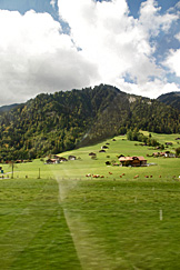 Entre Interlaken e Spiez Entre Interlaken e Spiez