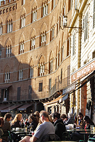 Entardecer em Siena Entardecer em Siena
