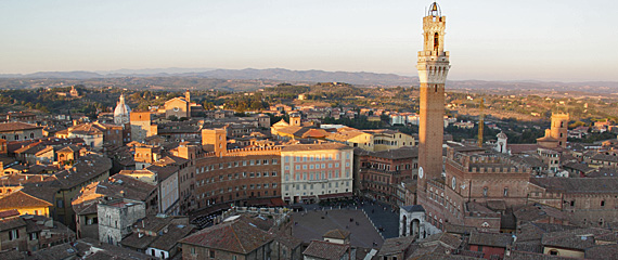 Entardecer em Siena Entardecer em Siena