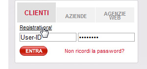 Login na Trenitalia