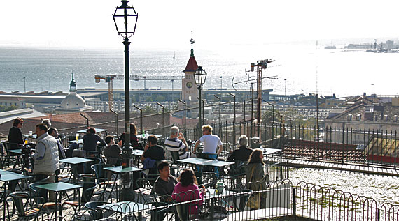 Lisboa: Miradouro do Adamastor