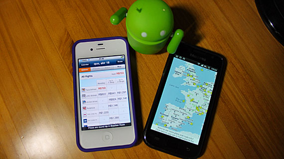 Casamento perfeito: o iPhone da Natalie e o Android do Fred Casamento perfeito: o iPhone da Natalie e o Android do Fred