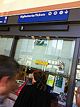 Bilheteria em Ventimiglia