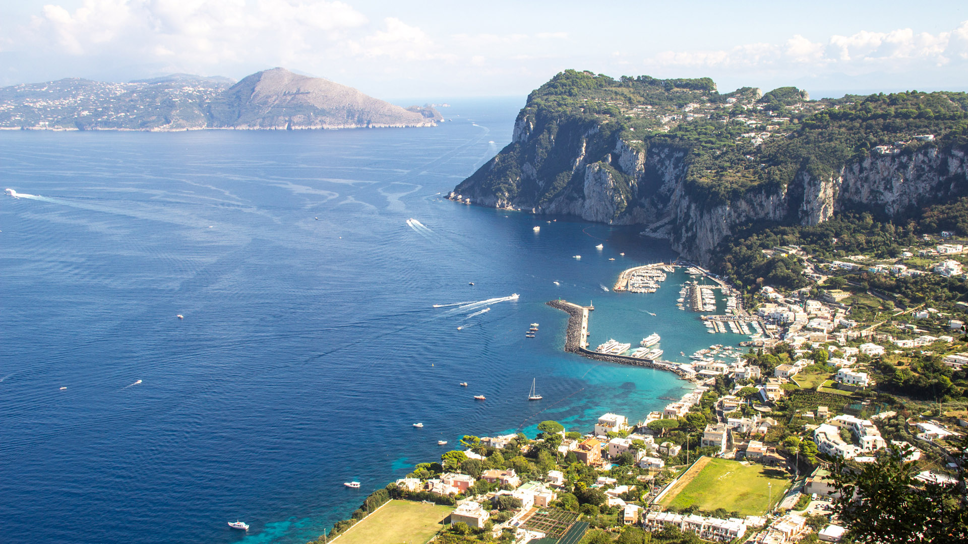 Capri: vista de Anacapri