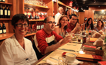 Ângela Bruno, Arthur, Marília Marconi e Leandro