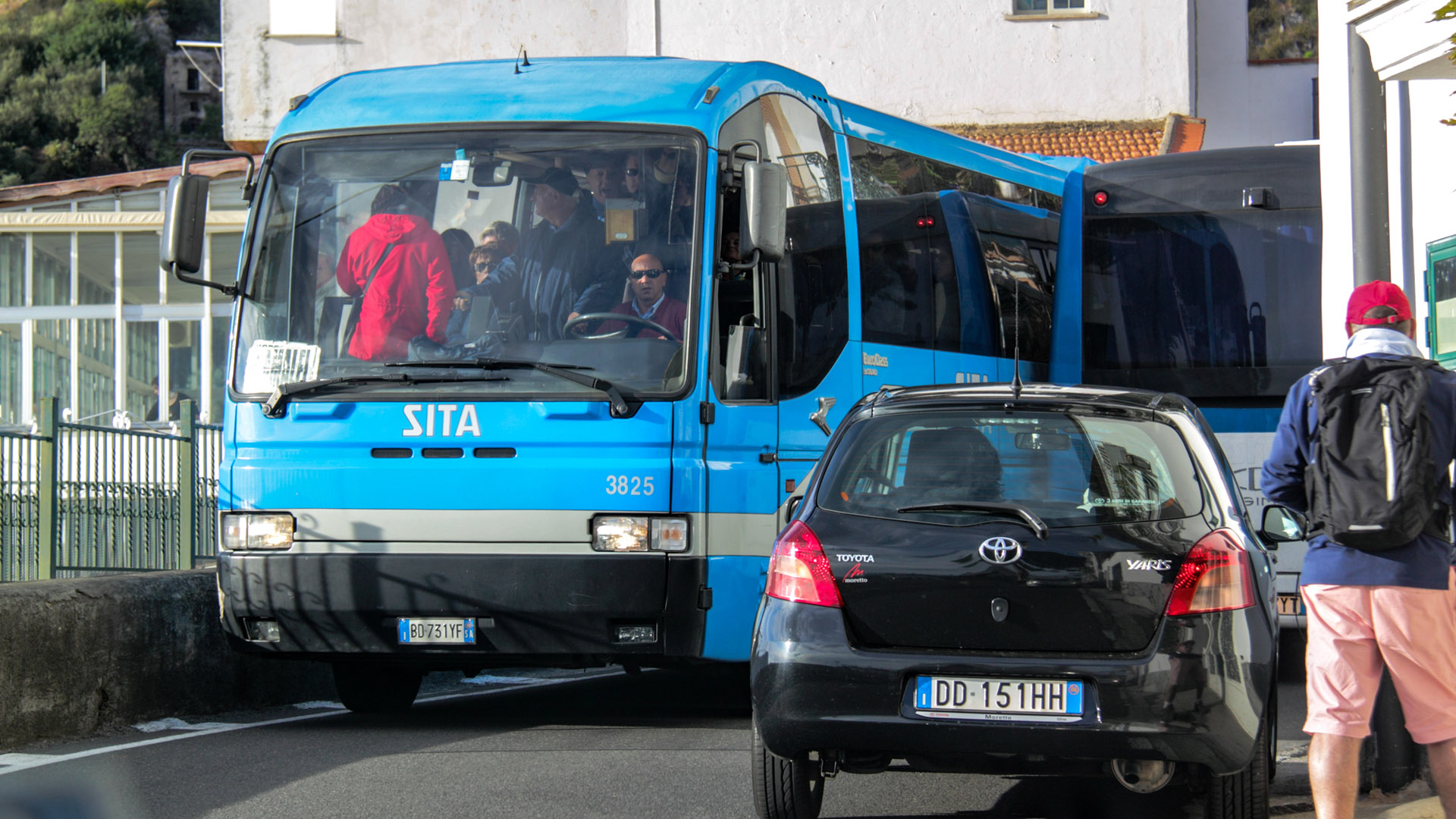 Ônibus Sita Sud Costa Amalfitana