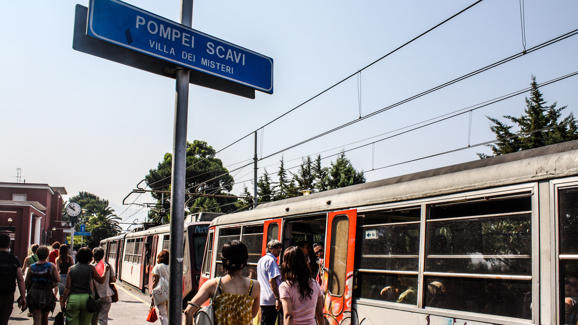 Pompeia: Estação Pompei Scavi Villa dei Misteri