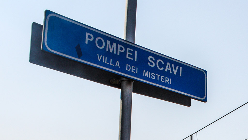 POmpei Scavi Villa dei MIsteri