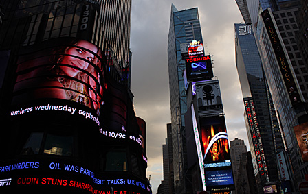 Times Square (ou: o Kassab por aqui ia fazer um estrago...)