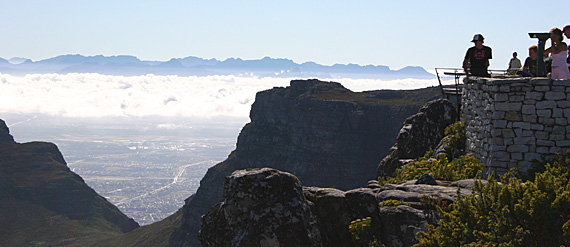 Cidade do Cabo: vista da Table Mountain