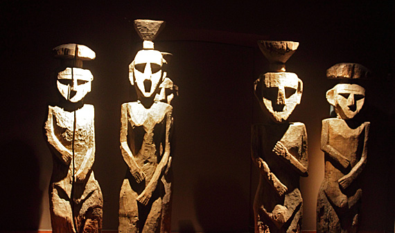 No Museu de Arte Pré-Columbiano