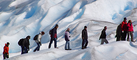 O minitrekking no glaciar Perito Moreno