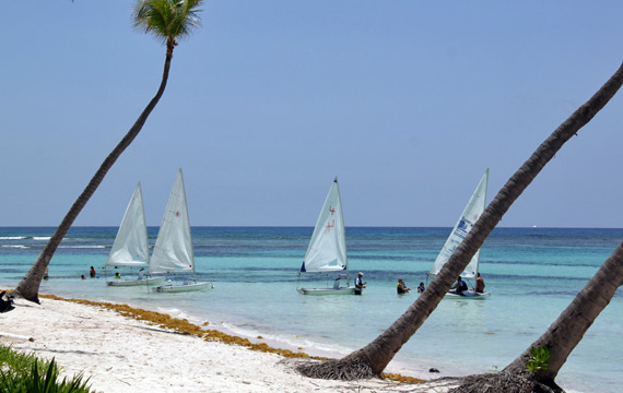 Punta Cana, em frente ao Club Med