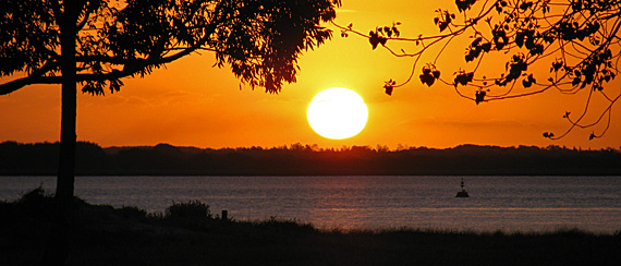 Pôr do sol no rio Uruguai - Four Seasons, Carmelo