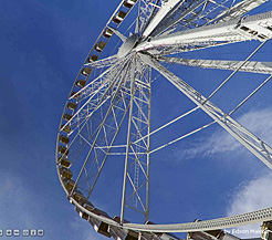 Roda gigante de Paris. Foto: Edson Maeiro