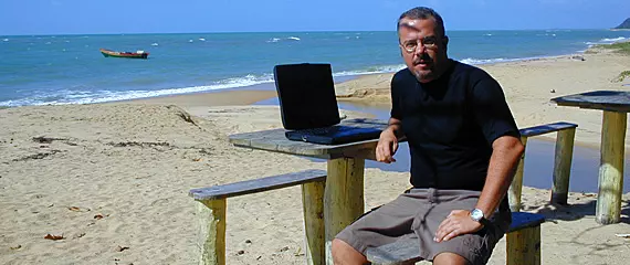 Praia do Espelho, agosto de 1999