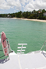 Passeio de catamarã, Barbados