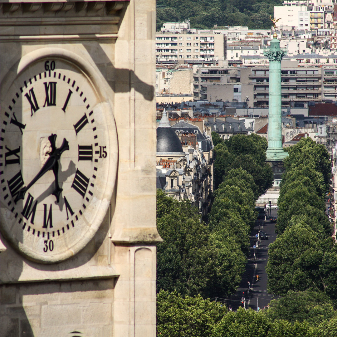 Paris do alto: vista do Panthéon