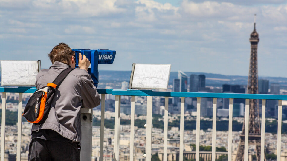 Paris vista do alto